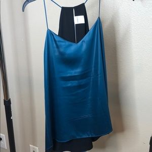 NWT reversible Black/Blue tank top